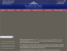 Tablet Screenshot of eastviewdental.com